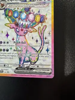 Espeon ex 175 Pokemon Scarlet & Violet SVP Black Star Promo Card NM - Image 5