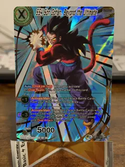 SS4 Son Gohan, Beyond the Ultimate BT11-123 SPR Dragon Ball Super Card Game NM - Image 1