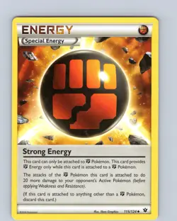 Pokemon TCG Strong Energy XY Fates Collide 115/124 Regular Uncommon Card LP-NM - Image 1