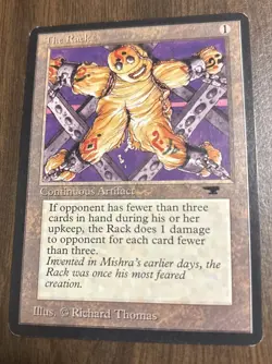The Rack MTG Antiquities Magic the Gathering - Image 1