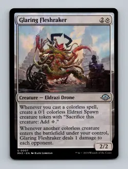 Glaring Fleshraker Modern Horizons 3 Non-Foil MTG NM - Image 1