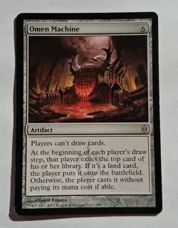 Magic MTG - Omen Machine - New Phyrexia - MP - Image 1