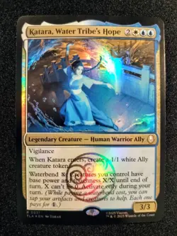MTG Katara, Water Tribe's Hope Foil 0231 Avatar: The Last Airbender NM - Image 1