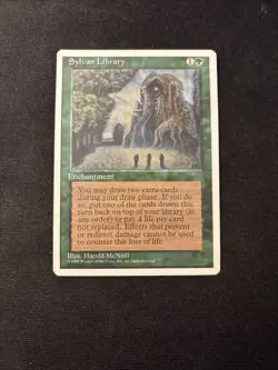 Sylvan Library MTG Core Set 4th Edition LP1 - Image 1