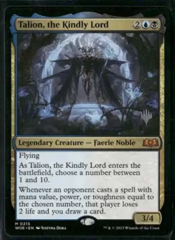 Talion, the Kindly Lord Promo Pack: Wilds of Eldraine Regular - Image 1