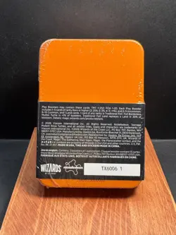 Magic: The Gathering Teenage Mutant Ninja Turtles Tin [MICHELANGELO] 3 Boosters - Image 2