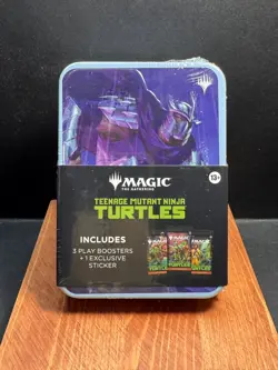 Magic: The Gathering Teenage Mutant Ninja Turtles Tin [SHREDDER] 3 Boosters - Image 1