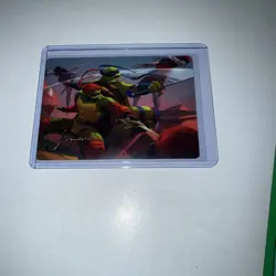 Raph & Leo, Sibling Rivals Art: Teenage Mutant Ninja Turtles (Gold Signature) - Image 1