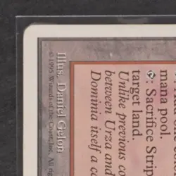 1995 MAGIC: THE GATHERING 4TH EDITION STRIP MINE - Image 3