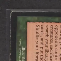 1999 MAGIC: THE GATHERING URZA'S LEGACY #100 DEFENSE OF THE HEART - Image 3