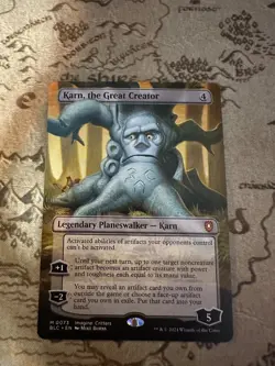 1 x Karn, the Great Creator - Borderless - Commander: Bloomburrow - NM-Mint - MT - Image 1