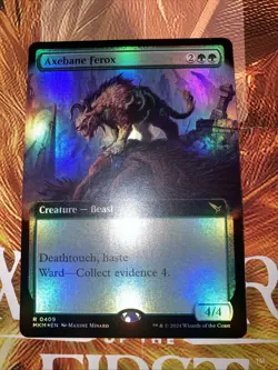 Axebane Ferox (Extended Art) Murders at Karlov Manor Foil - Image 1