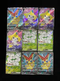 2024 Pokemon TCG S-CHN CS3.5C 070/066 CS5.5C 070/096 SR Victini V Lot*9 AM11 - Image 1