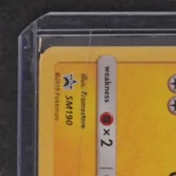 2016 POKEMON SM BLACK STAR PROMOS #SM190B DETECTIVE PIKACHU - Image 3