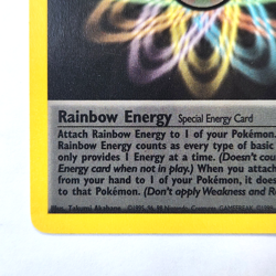 Rainbow Energy 80/82 Pokemon TCG 1st Edition Team Rocket Vintage 2000 Card - Image 5