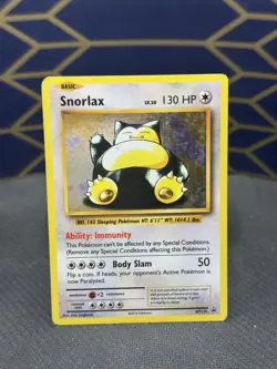 Snorlax XY179 Black Star Promo Pokemon TCG - Image 1