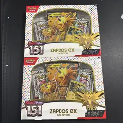 Pokemon TCG Scarlet & Violet 151 Zapdos EX Collection Box SEALED BRAND NEW Lot 2 - Image 1