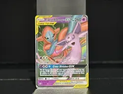 Pokemon TCG Espeon & Deoxys Tag Team GX Unified Minds 72/236 Holo Ultra Rare - Image 1