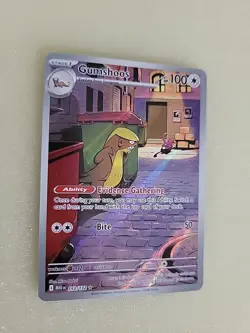 Gumshoos 153/132 Me01: Mega Evolution Illustration Rare Holo 100 HP Pokemon TCG - Image 2