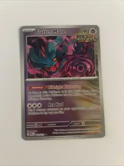 Pokemon TCG Flutter Mane Reverse Hollow 043/131 Prismatic Evolutions Edition - Image 1
