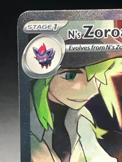 N's Zoroark EX 185/159 Pokemon Journey Together SIR NM - Image 3
