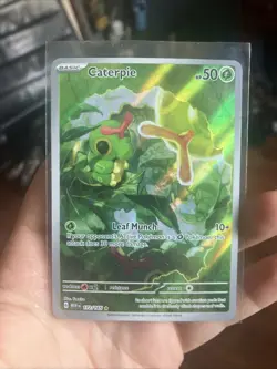 Caterpie 172/165 Sv: Scarlet & Violet 151 Holo English Rare Pokemon Pokemon - Image 1