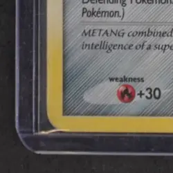 2009 POKEMON PLATINUM SUPREME VICTORS #7/147 METAGROSS HOLO - Image 4