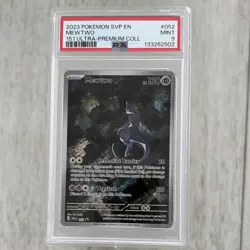 Pokemon TCG Mewtwo Sv: Scarlet & Violet Promo 052 Holo 130 HP PSA 9 - Image 1
