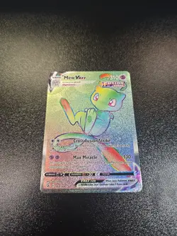 Mew VMAX 268/264 Secret Rainbow Rare Pokemon Fusion Strike - Image 1