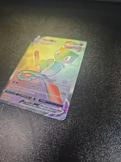 Mew VMAX 268/264 Secret Rainbow Rare Pokemon Fusion Strike - Image 4