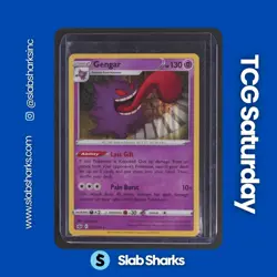 2021 POKEMON SWORD & SHIELD CHILLING REIGN #057/198 GENGAR HOLO - Image 1