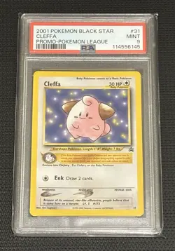 Pokemon Cleffa 31/53 Wotc Promo Promo Regular PSA 9 2001 English - Image 1