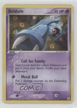 Beldum Reverse Foil Pokemon EX Hidden Legends #54 2004 - Image 1