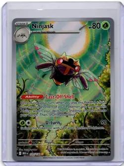 Pokemon Ninjask 137/132 Illustration Rare Mega Evolution NM - Image 1