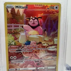 2023 POKEMON SWORD & SHIELD CROWN ZENITH #GG24 FULL ART/MILTANK PSA 10 GEM MINT - Image 5
