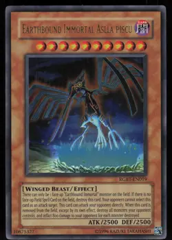 Earthbound Immortal Aslla Piscu RGBT-EN019 Ultra Rare Yu-Gi-Oh - Image 1
