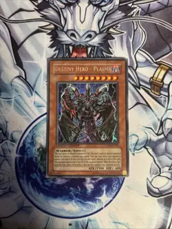 (He) Yugioh Destiny HERO - Plasma CT04-EN003 2007 Limited Edition Secret LP (2) - Image 1