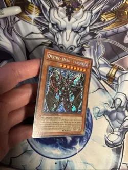 (He) Yugioh Destiny HERO - Plasma CT04-EN003 2007 Limited Edition Secret LP (2) - Image 5
