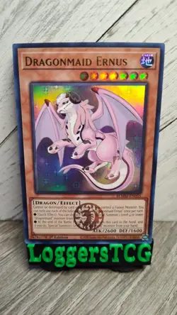 Yu-Gi-Oh! Dragonmaid Ernus / BLMM EN055 1st Edition NM - Image 1