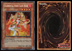 Elemental Hero Lady Heat PP02-EN008 Secret Rare Yu-Gi-Oh - Image 3
