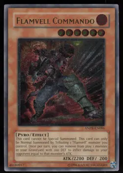 Flamvell Commando (UTR) ANPR-EN086 Ultimate Rare Yu-Gi-Oh - Image 1