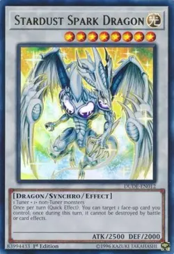 1x (NM) Stardust Spark Dragon - DUDE-EN012 - Ultra Rare - 1st Edition YuGiOh - Image 1
