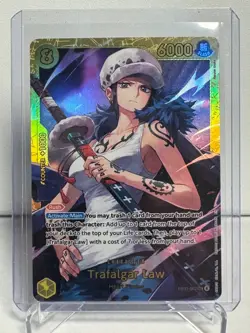 One Piece TCG - Trafalgar Law SEC English - EB03-062 - Heroines Edition - Image 1