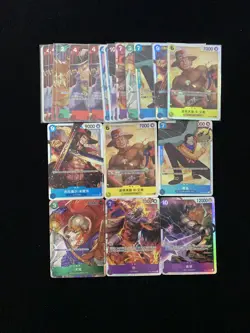 2024 One Piece TCG S-Chinese OP01-070 ST09-010 Portgas D Ace Holo Lot*22 LU57 - Image 1
