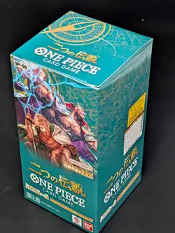 Lot (12) One Piece OP-08 Two Legends Japanese Booster Boxes Sealed w/ Open Case - Image 2