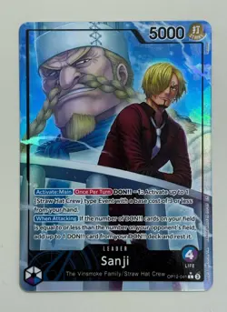 Sanji Alt Art Leader OP12-041 Legacy Of The Master - One Piece TCG - English - Image 1