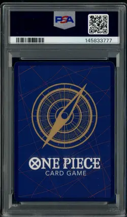 2025 One Piece OP13 EN Wanted Alternate Art #118 Monkey D. Luffy PSA 10 GEM MINT - Image 2