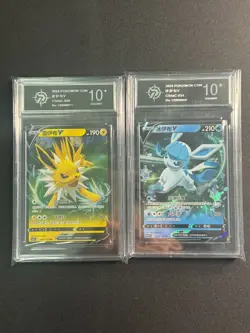 Jolteon V RR CS4aC-048/132 ,034/132 Pokemon Card Chinese Holo State P10 - Image 1