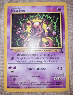 Pokemon - Mewtwo Black Star Promo Wizard's of the Coast ITA n.14 Vintage cards - Image 1