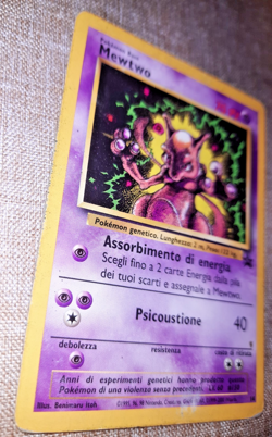 Pokemon - Mewtwo Black Star Promo Wizard's of the Coast ITA n.14 Vintage cards - Image 2